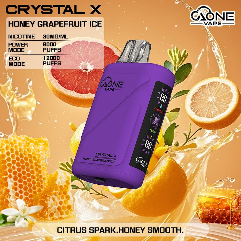 AONE VAPE CRYSTAL X 水晶12000口 一次性拋棄式/一次性電子煙