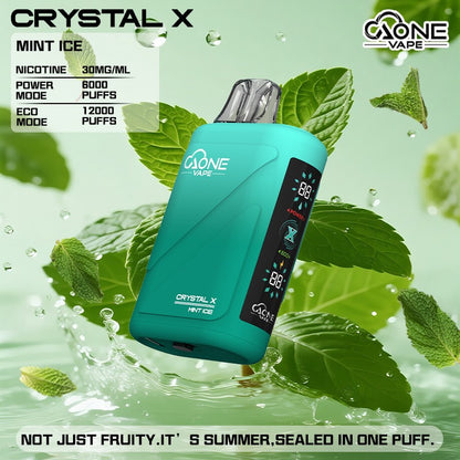 AONE VAPE CRYSTAL X 水晶12000口 一次性拋棄式/一次性電子煙