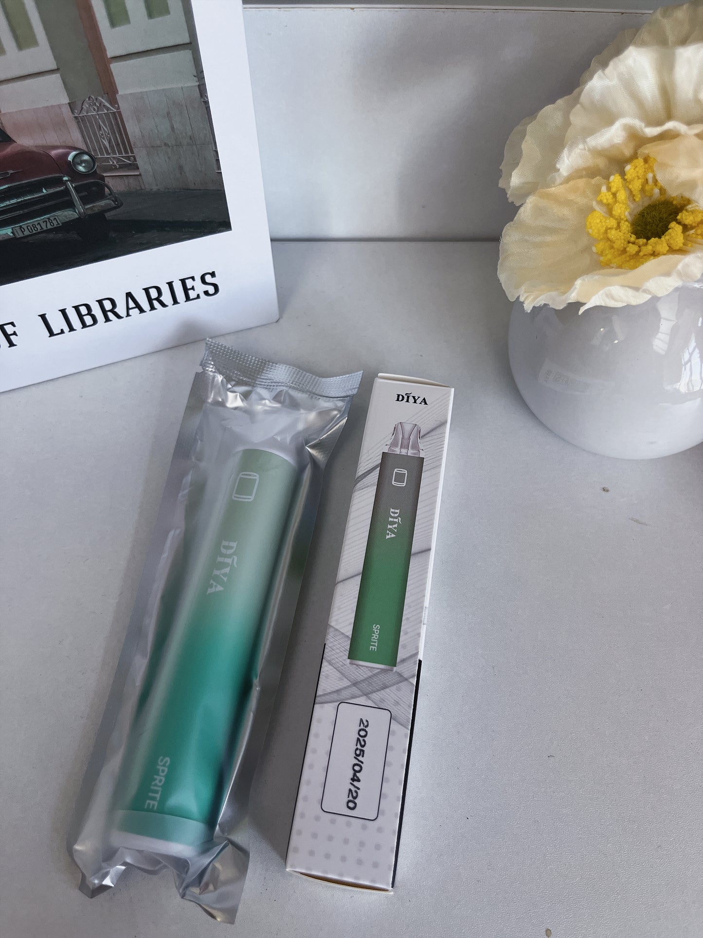 新品上市-DIYA叮啞7500口拋棄式/一次性電子煙 台灣現貨