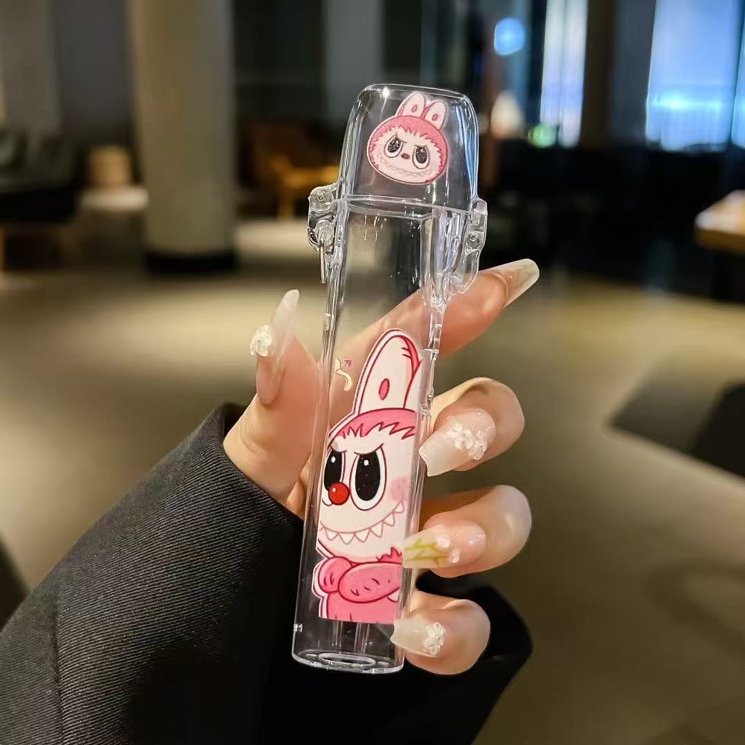 LABUBU拉佈佈 一代/五代主機通用保護套 防摔 透明 通用SP2S主機保護套（配掛繩）🍬台灣現貨