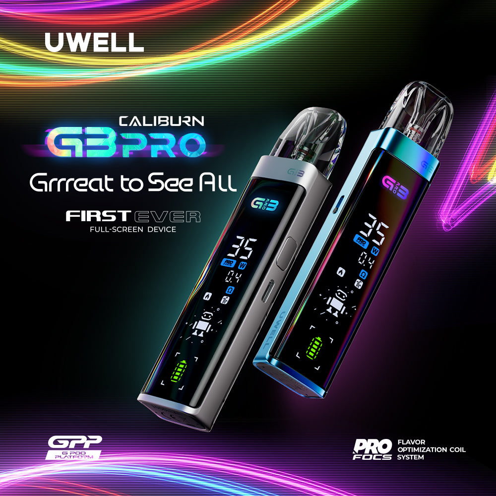 正版 UWELL Caliburn G3 PRO咖哩棒G3 PRO主機套裝/G3空倉（4入組）