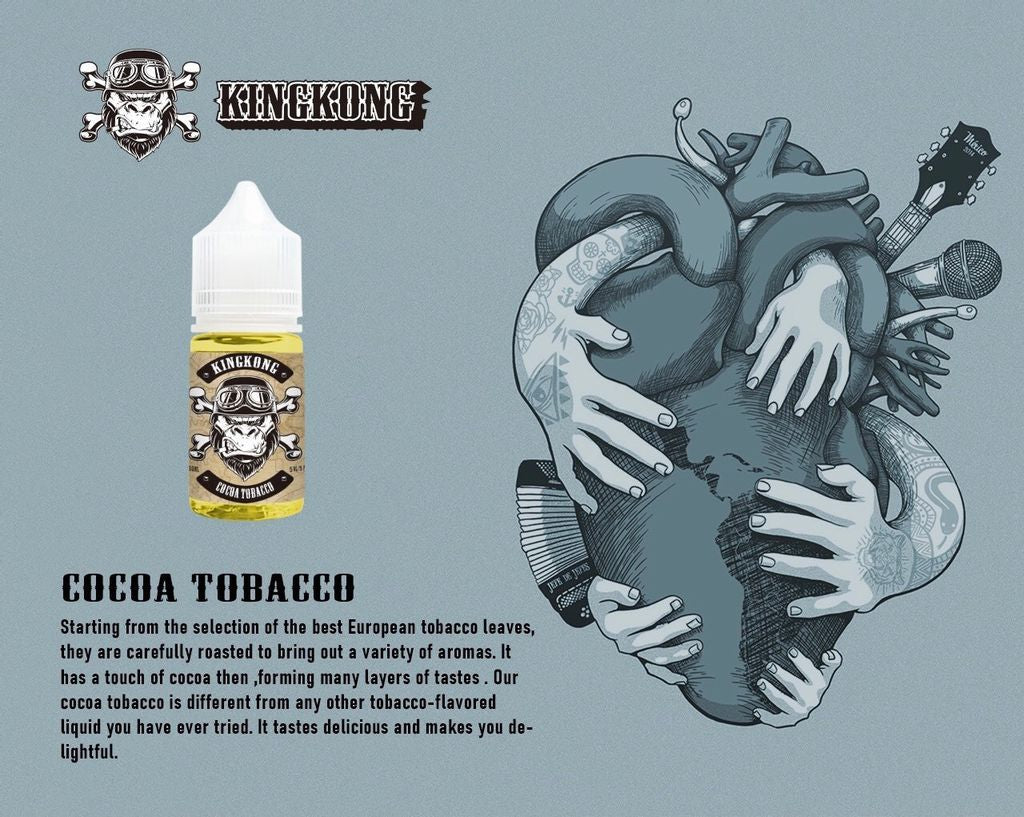 台灣現貨-正品原裝美國KING KONG金剛系列(無涼) 小煙油30ml 35mg