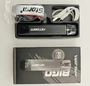 Vapor M4 電子煙主機｜開放式注油 Pod 持久續航/專用空彈（一盒3顆）現貨供應